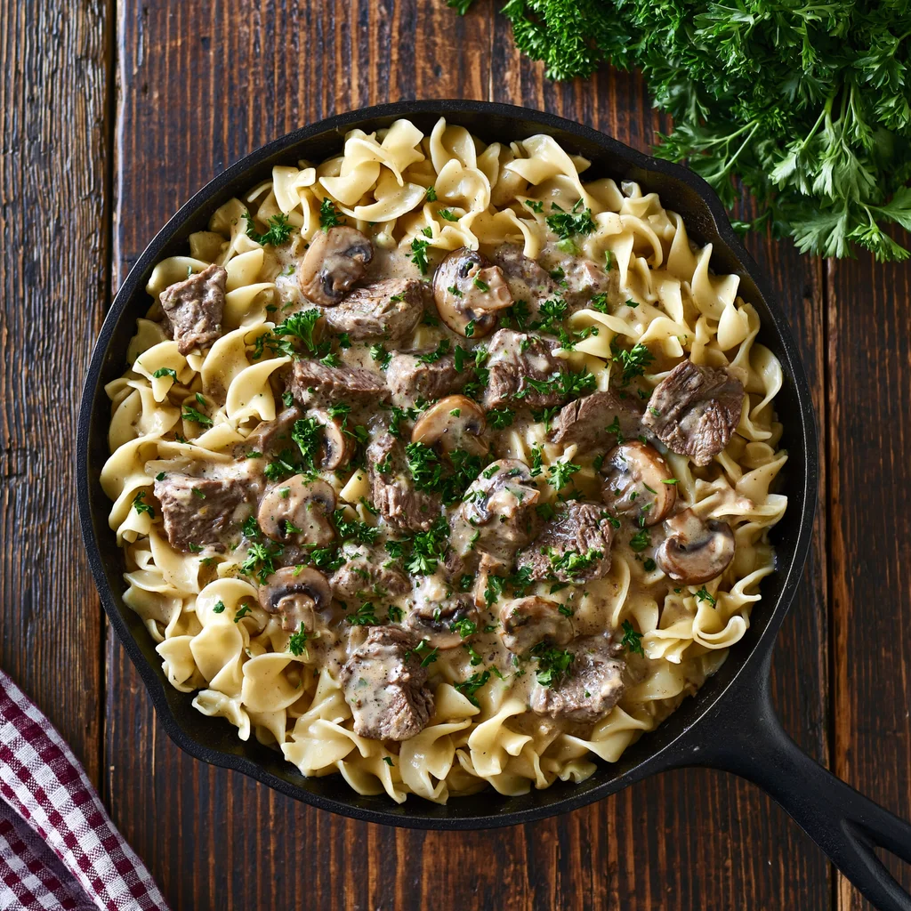 beef stroganoff