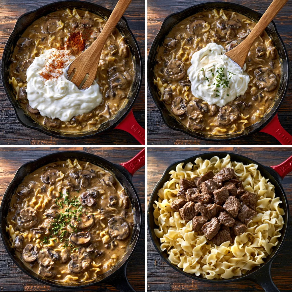 beef stroganoff