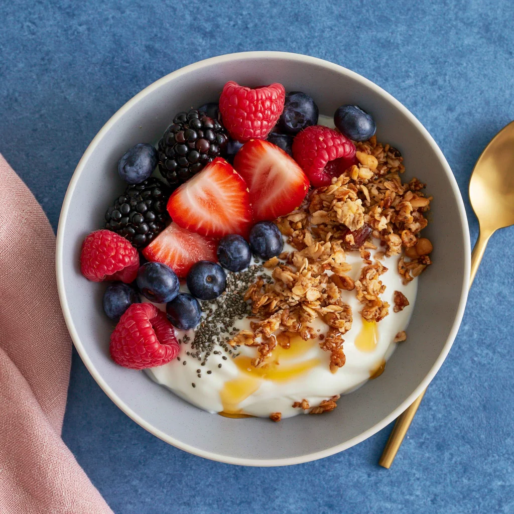 yogurt and granola bowls