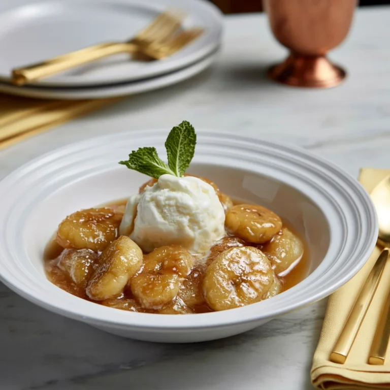 caramelized bananas