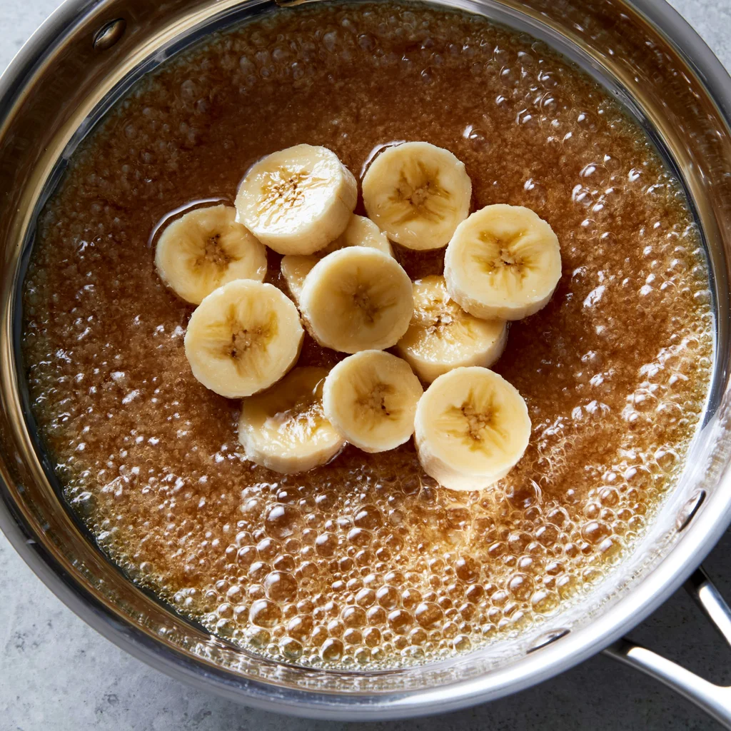 caramelized bananas
