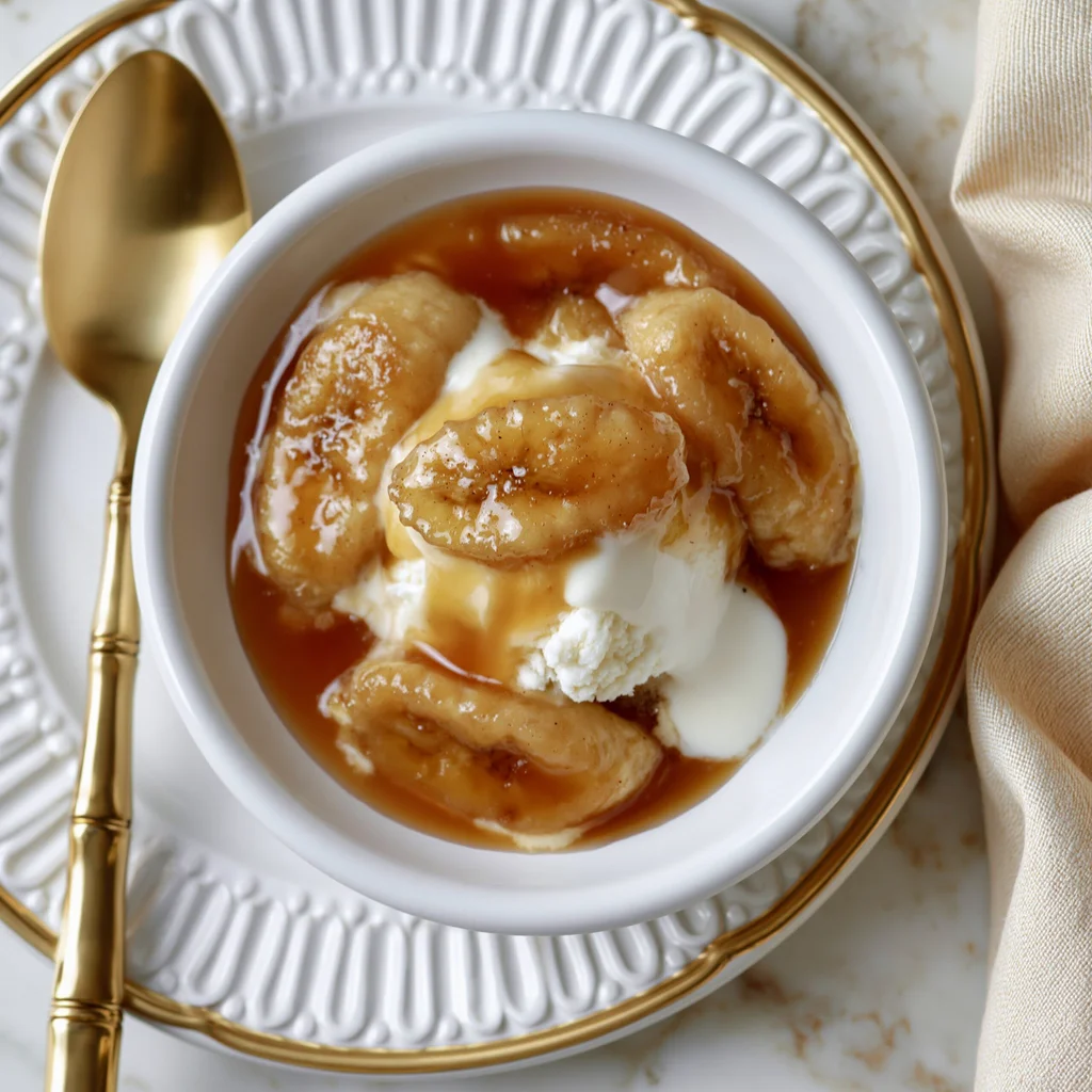 caramelized bananas