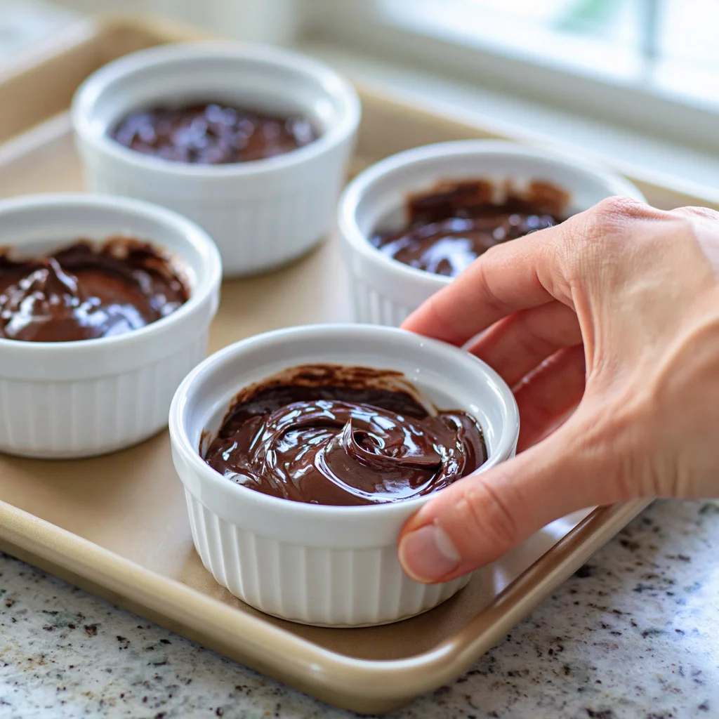 molten chocolate lava cake