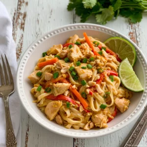 Thai Peanut Chicken & Noodles