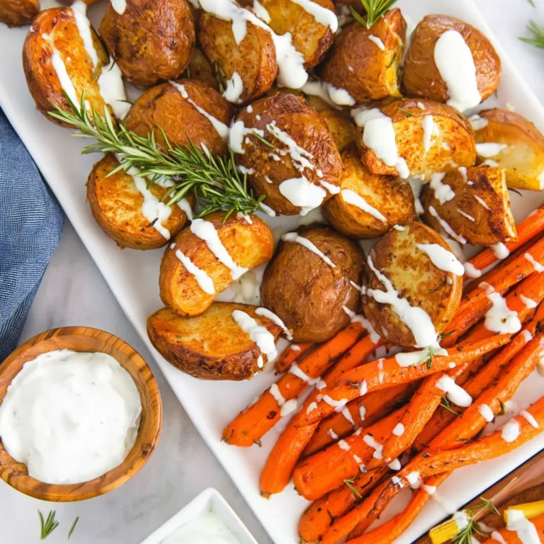 Roasted Potatoes and Carrots