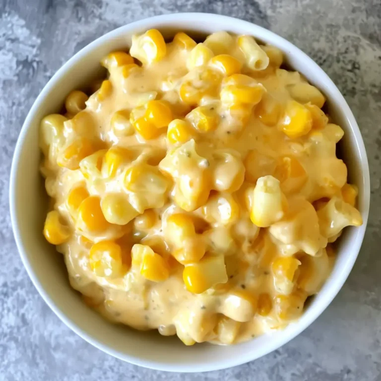 slow cooker cheddar creamed corn