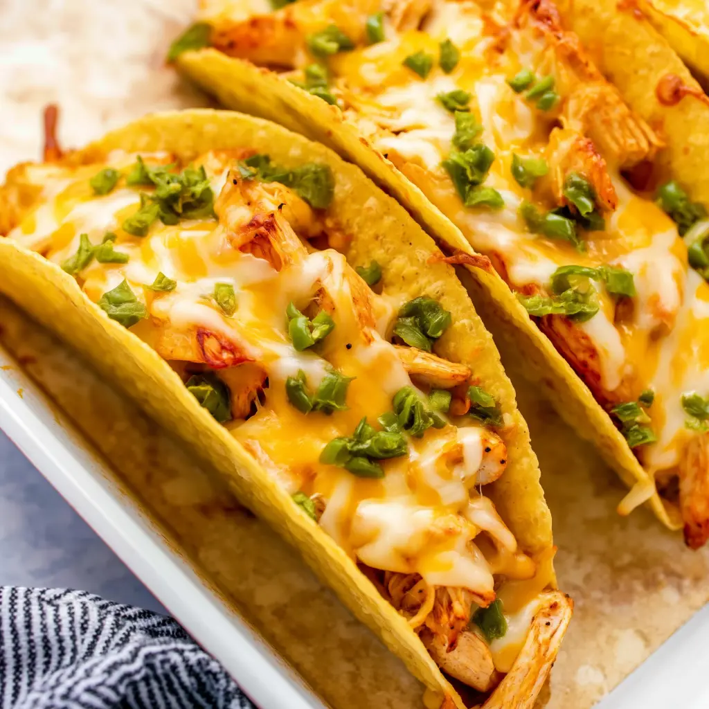 baked chicken tacos