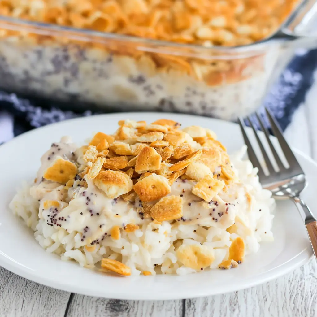 poppy seed chicken casserole