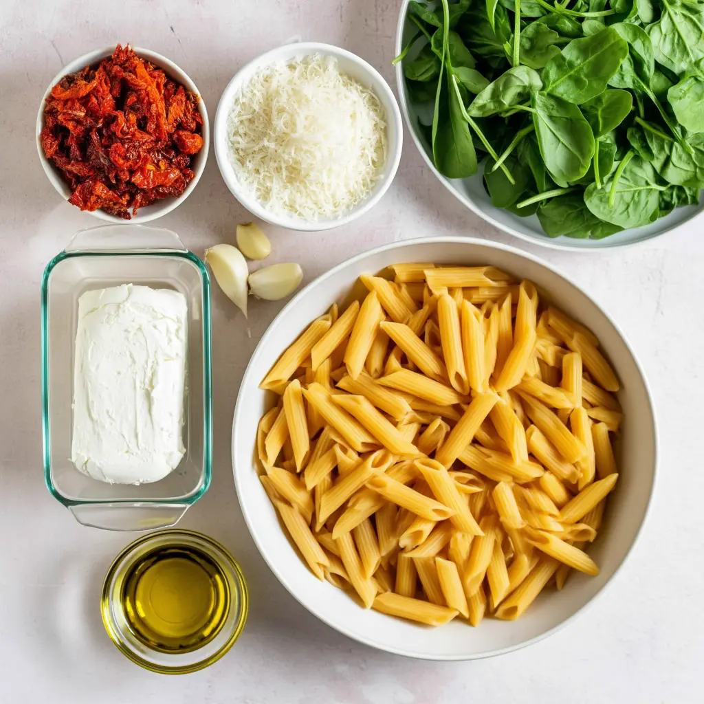 sun-dried tomato pasta