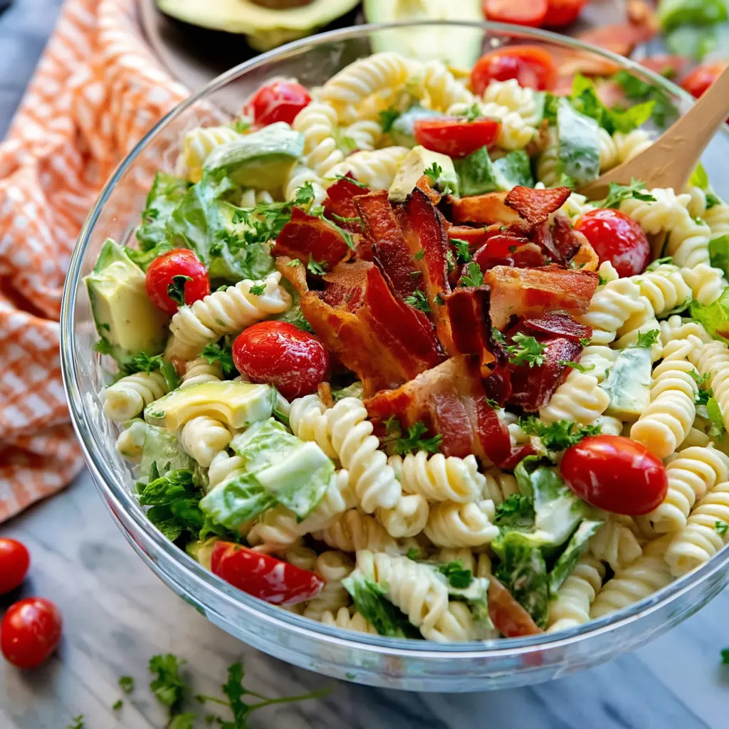 BLT pasta salad