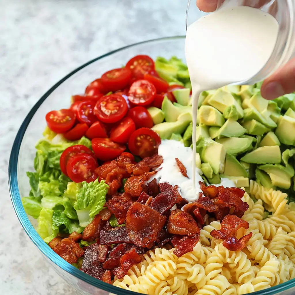 BLT pasta salad