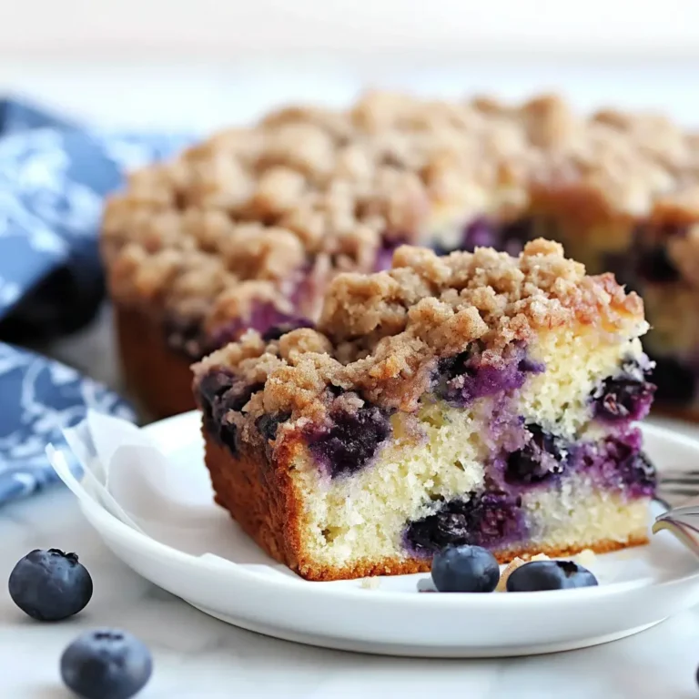blueberry coffee cake