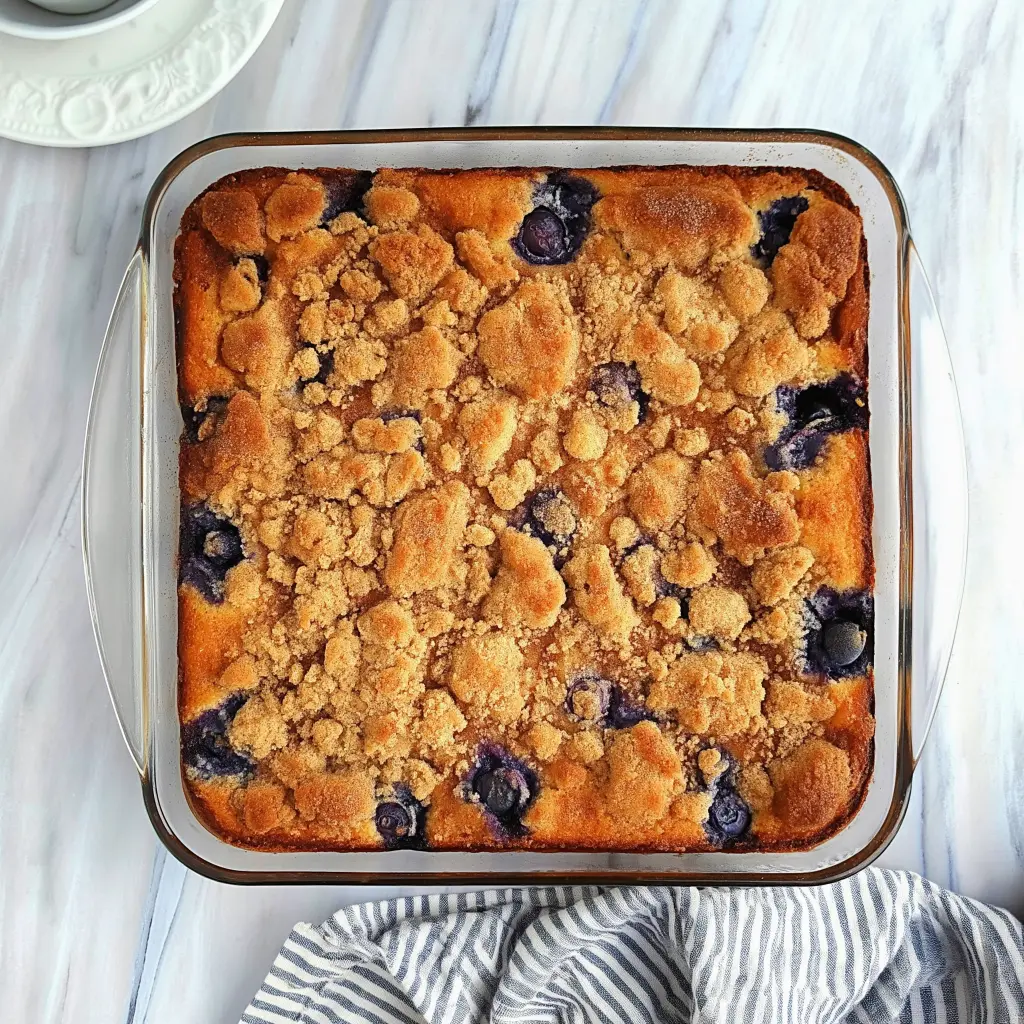 blueberry coffee cake