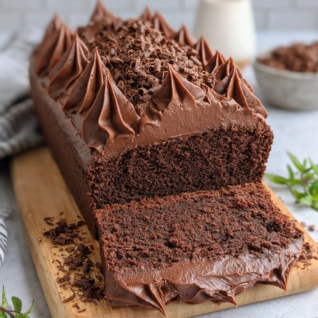 chocolate loaf cake