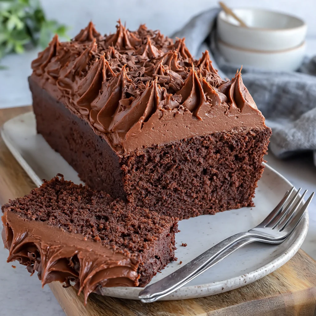 chocolate loaf cake