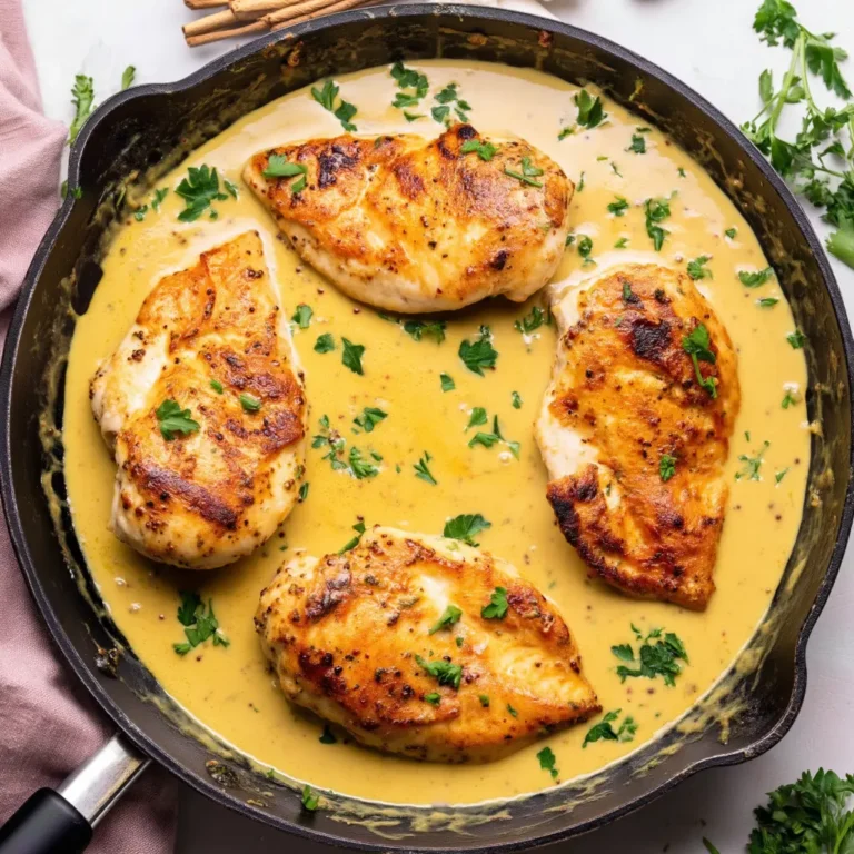 Dijon mustard chicken