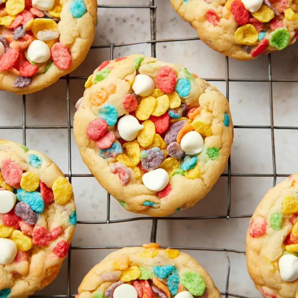 Fruity Pebbles cookies