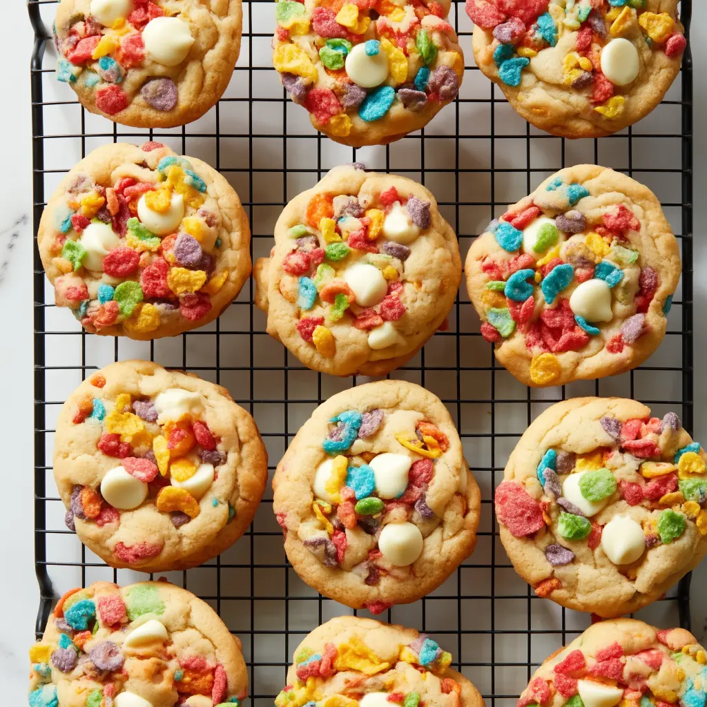 Fruity Pebbles cookies