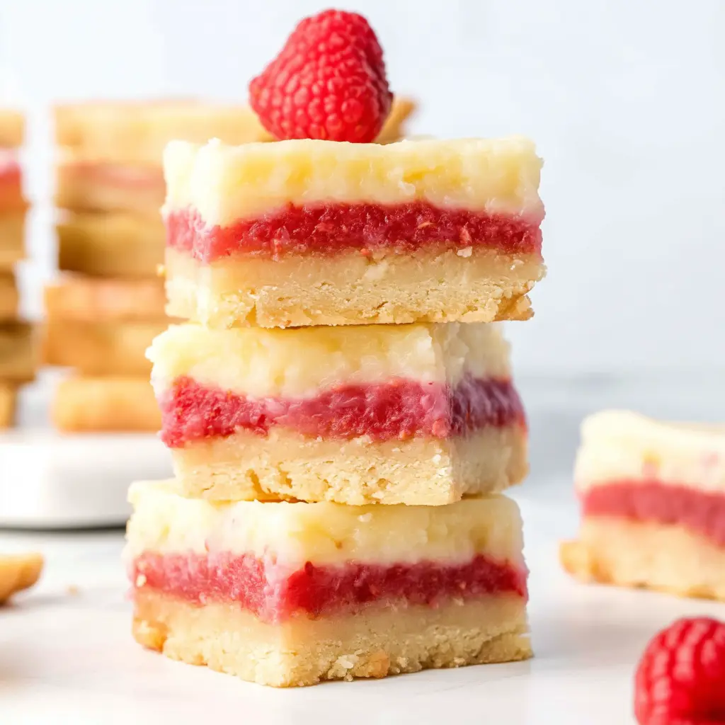 lemon raspberry bars