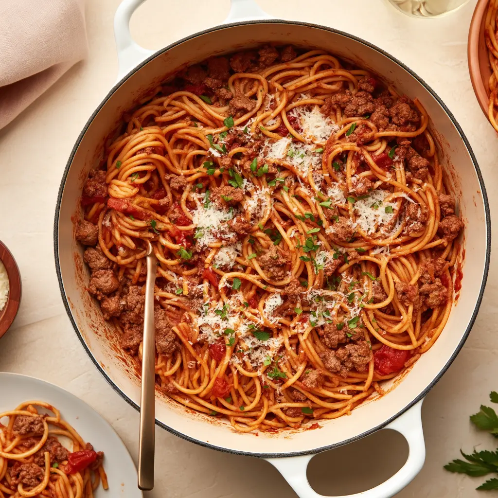 one pot spaghetti