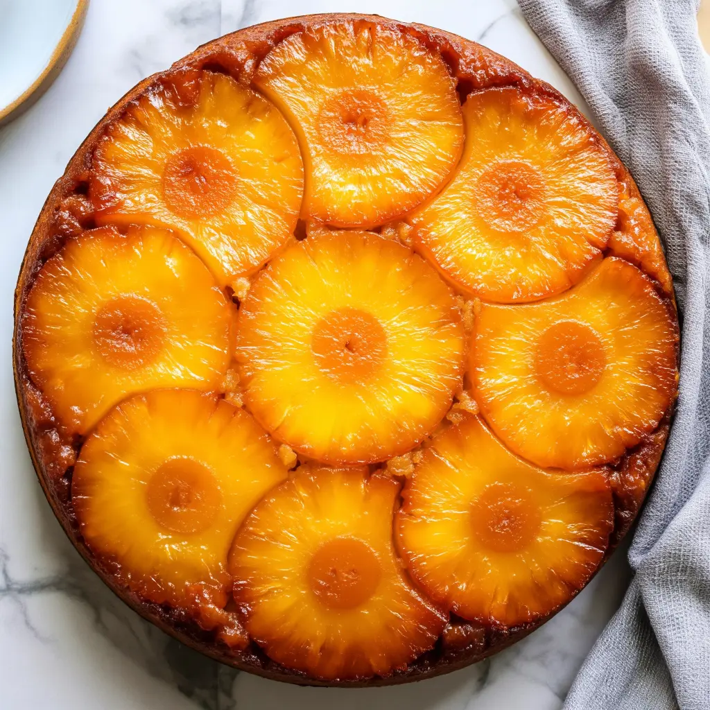 pineapple upside down cake