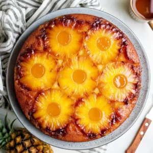 pineapple upside down cake