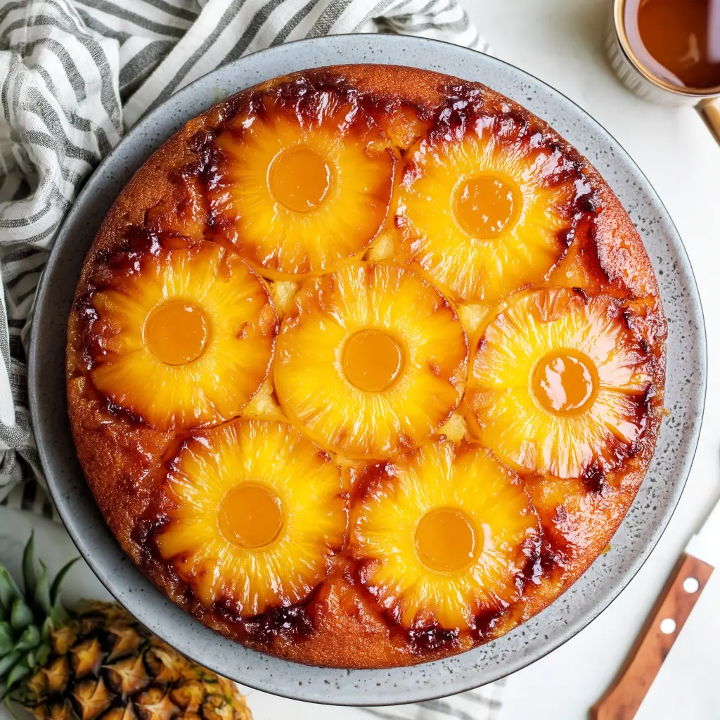pineapple upside down cake
