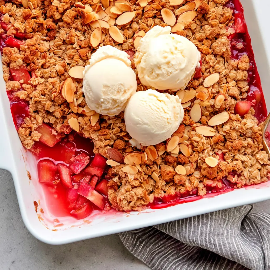 rhubarb crisp