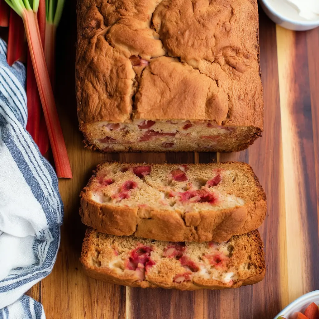 rhubarb bread
