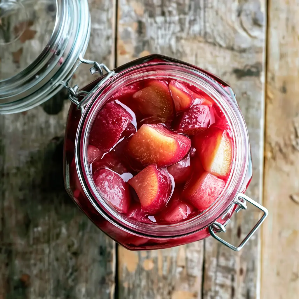 rhubarb compote