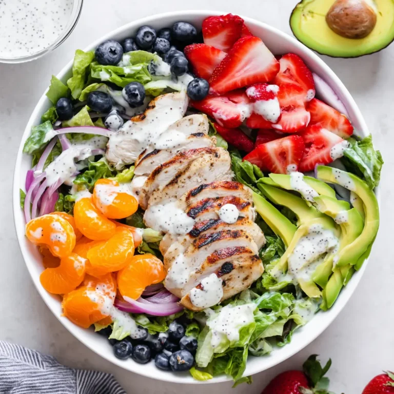 strawberry chicken salad