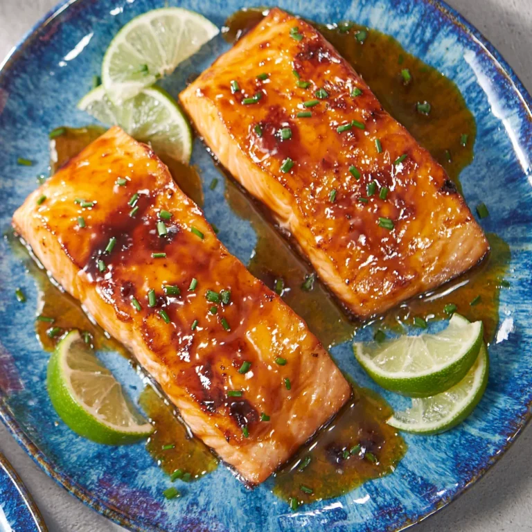 honey glazed salmon