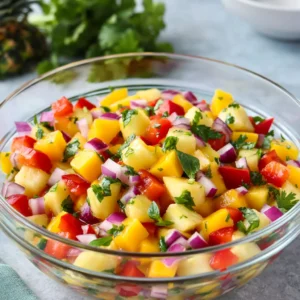 Pineapple Mango Salsa